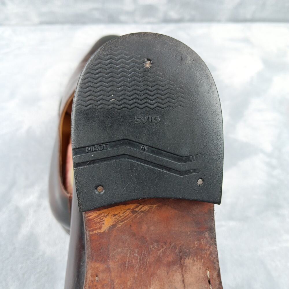 Magnanni Crucero Wholecut Oxford Shoes Men's Size 9.5 M Cognac Leather 18576 - Picture 14 of 16